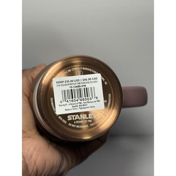 Stanley Mesa Rose POLISHED ROSE GOLD 30oz Protour Quencher BNWT + Custom Bow - Picture 9 of 9